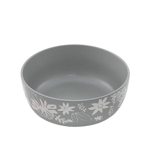 Ladelle Esperance Ceramic Salad Mixing Serving Bowl Multi-Purpose Green