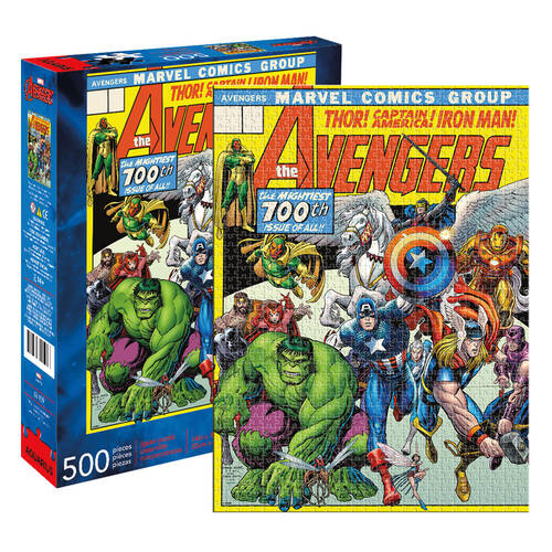 Aquarius Marvel Avengers 500pc Jigsaw Puzzle