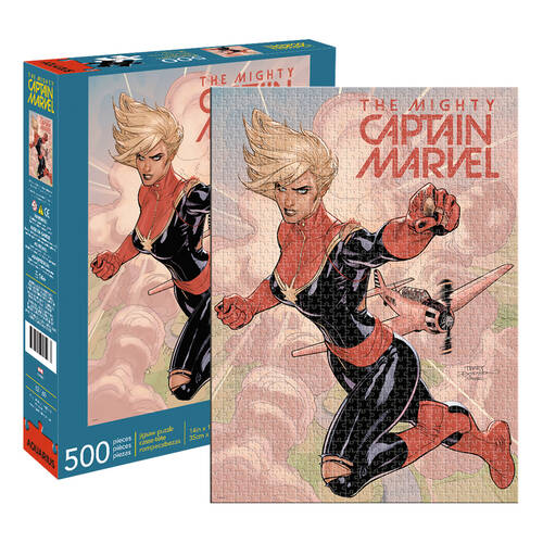 500pc Marvel Captain Marvel Cover Puzzle