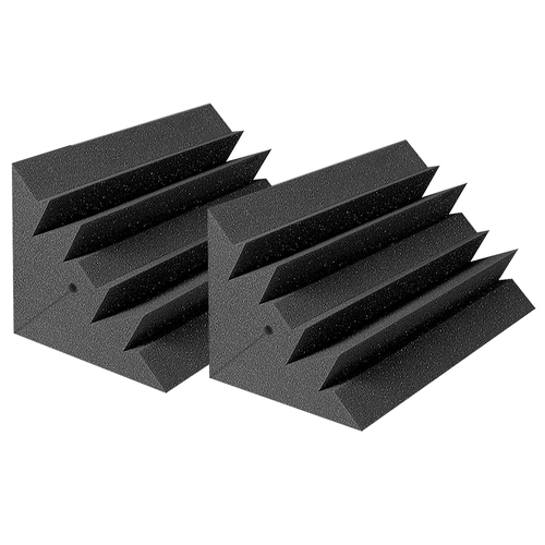 4x Auralex Lenrd Low-End Node Reduction/Bass Trap Device 30 x 30 x 60cm Charcoal