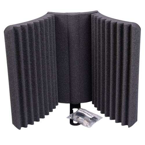 Auralex MudGuard Recording Microphone Isolation Shield w/Hardware Charcoal