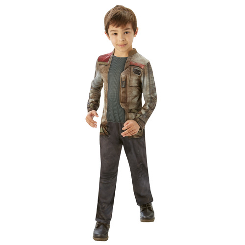 Star Wars Kids/Boys Finn Classic Dress Up Halloween Costume - Size L 7-8y