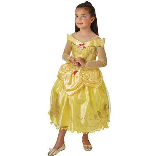 Disney Belle Premium Ballgown Kids Girls Dress - Size S