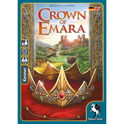 Pegasus Spiele Crown of Emara Kids Tabletop Board Game 12y+