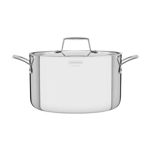 Tramontina Deep Casserole Pan Tri-Ply Stainless Steel Induction Safe 20cm/3.8L