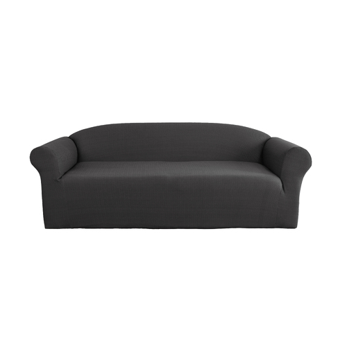 Elan Cambridge 3-Seater Sofa Cover 244cm Seat Protector - Steel
