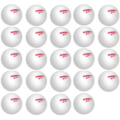 24pc Summit 2 Start Table Tennis Plastic Balls -  White