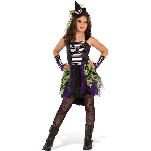 Rubies Midnight Witch Teen Kids Girls Dress Up Costume - Size S