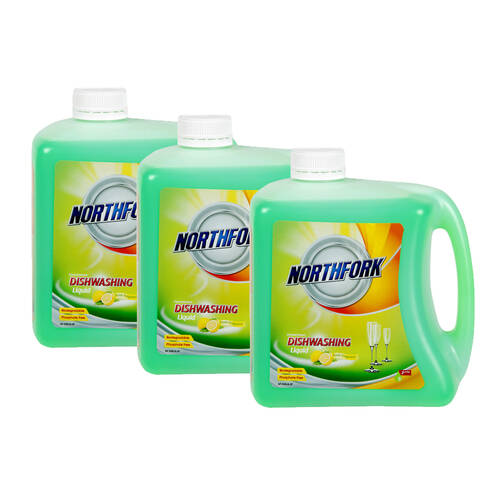 3x Northfork 2L Dishwashing Liquid