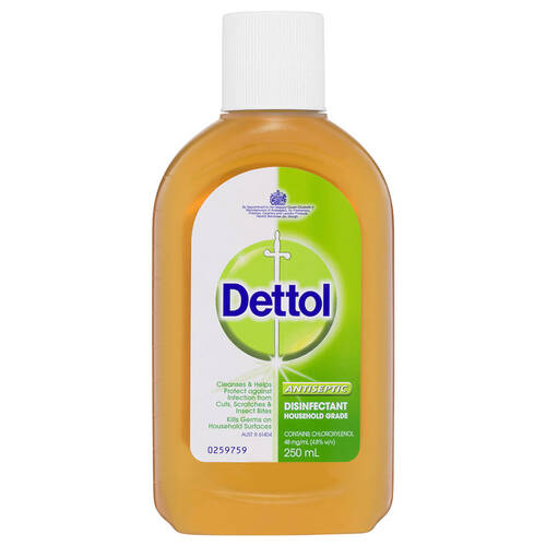 Dettol 250ml Antiseptic Disinfectant Household Grade