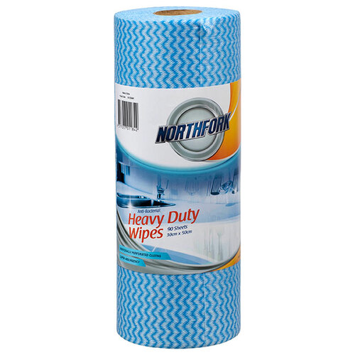 Northfork 45M 90 Sheets Heavy Duty Perforated Roll Blue