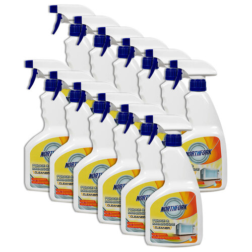 12PK Northfork 750ml Liquid Fridge & Microwave Cleaner