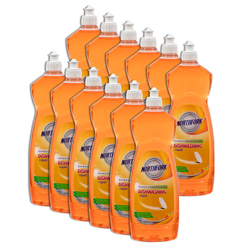 12PK Northfork Super Concentrate 1L Dishwashing Liquid