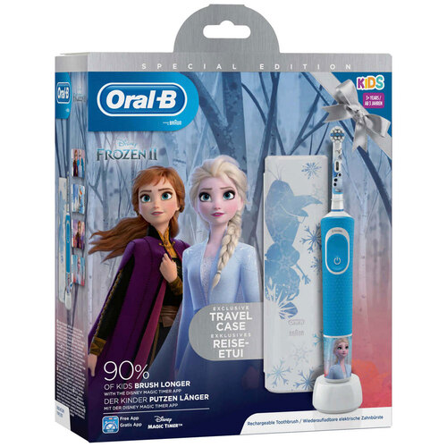 Oral B Electric Rechargeable Power Toothbrush Pro 100 Kids Frozen 3y+