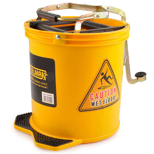 Pullman 16L Heavy Duty Mop Bucket - Yellow
