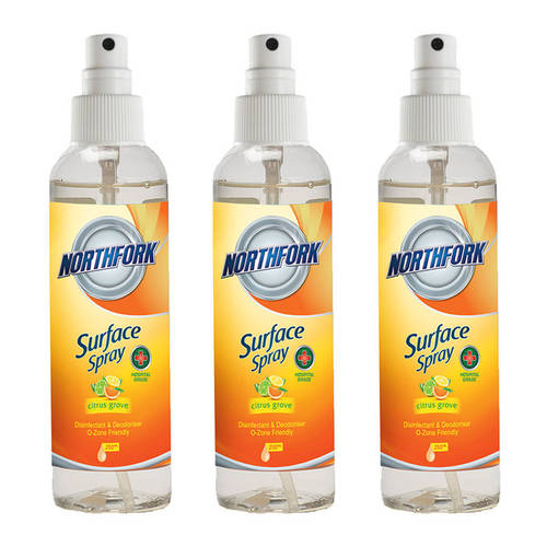 3x Cleaning Spray Disinfectant Deodoriser Sanitiser Home/Office Phone/Keyboard