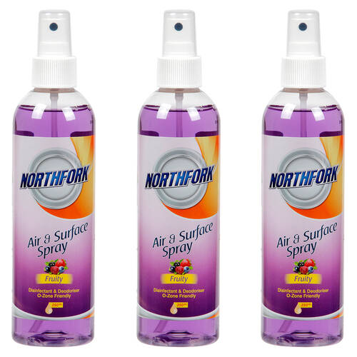 3PK Northfork 250ml Air Freshener - Fruity