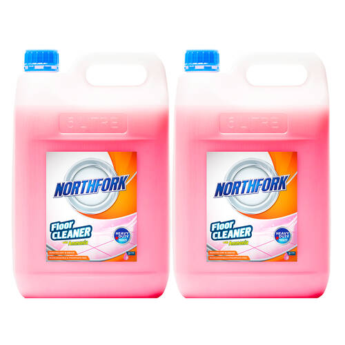 2x Northfork 5L Floor Cleaner w/ Ammonia