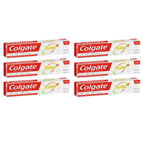 6PK Colgate Total Toothpaste 40g