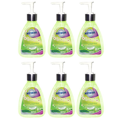 6PK Northfork 250ml Liquid Hand-wash - Aloe Chamomile
