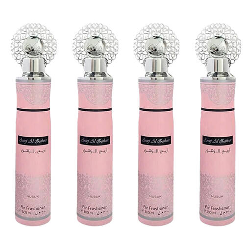 4PK Nusuk Air Freshener Odour Eliminator 300ml - Areej Al Zahoor