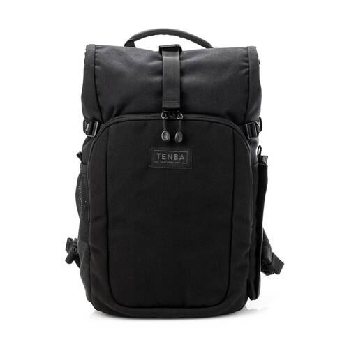 Tenba Fulton V2 10L Backpack Rolltop Camera Weather-Resistant - Black