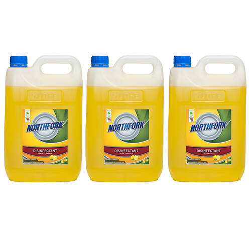 15L Northfork Disinfectant - Lemon Fragrance