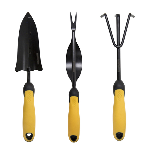 3pc Gardenmaster Hand Bulb Trowel/Weeder/Cultivator Combo Set