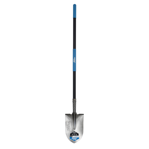 Kelso Plumber Shovel Long Steel Core Fibreglass Handle