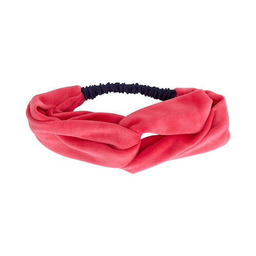 Annabel Trends Women's Velvet Headband Cosy Luxe One Size Pink Crush