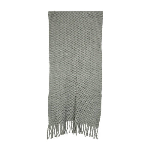 Annabel Trends Knitted Scarf Warm Neck Wrap 170x50cm - Grey