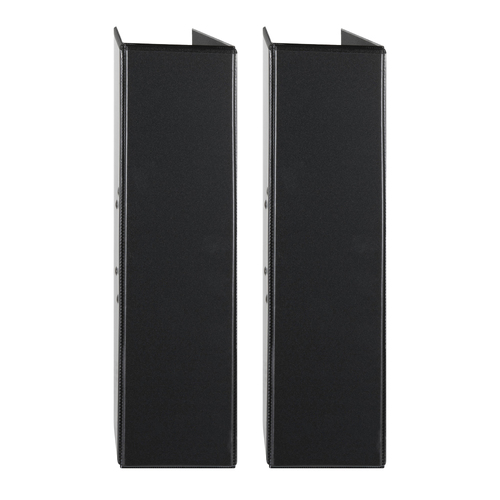 2PK Marbig Clearview A4 Lever Arch File Folder - Black