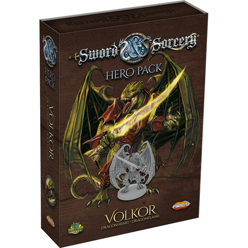 Ares Games Sword & Sorcery Volkor Hero Pack Tabletop Party Board Game