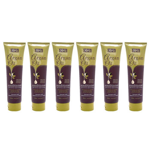 6PK XHC Argan Oil Hydrating Hair Conditioner Care 300ml For Dry & Damaged