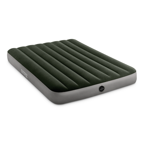 Intex Full Dura-Beam Double Prestige Downy Airbed Grey 137x191x25cm