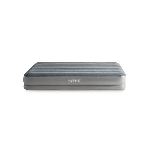 Intex Dura-Beam Prestige Inflatable Queen Airbed w/ Built-In USB Pump