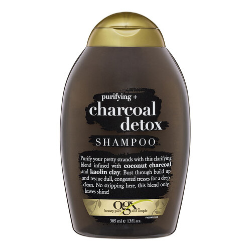 OGX 385ml Purifying & Charcoal Detox Shampoo