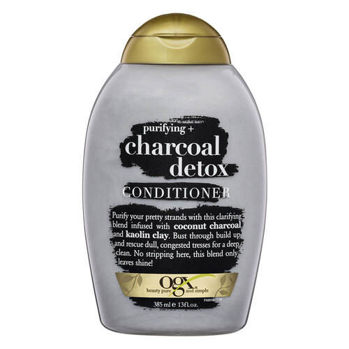OGX 385ml Purifying & Charcoal Detox Conditioner