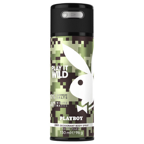 Playboy Play It Wild M 150ml Deodorant Body Spray - Men