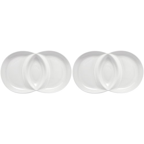 2PK Ladelle Alto Serve & Share Loop Porcelain Serving Platter