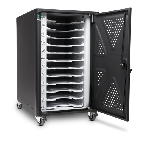 Kensington AC12 Charge & Sync Cabinet For Laptops/Chromebooks - Black