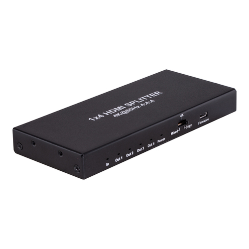 PRO.2 HDMI4SPV2 18GBPS 1 in 4 Way Out Slim HDMI Splitter