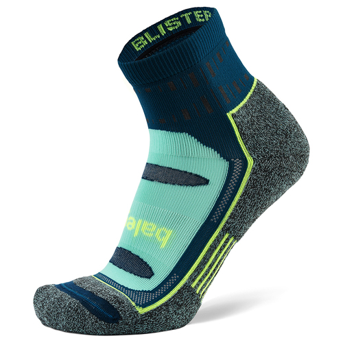 Balega Blister Resist Quarter Drynamix Socks W6-8/M4.5-6.5 S Deep Teal