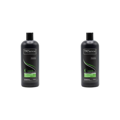 2PK Tresemme 750ml Shampoo For All Hair Types w/ Multi Vitamin