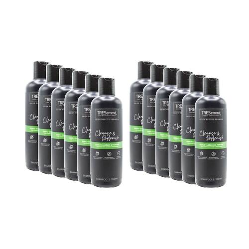 12PK TRESemme Hair Shampoo Cleanse And Replenish w/Multi Vitamins 350ml