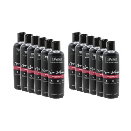 12PK TRESemme Hair Shampoo Colour Revitalise w/Argan Oil & Green Tea 350ml