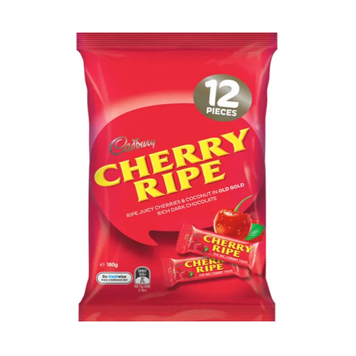 12pc Cadbury 180g Chocolate Chery Ripe Sharepack