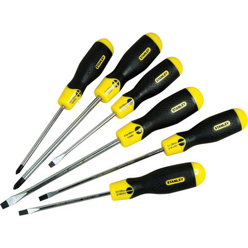 CUSHION GRIP SCREWDRIVER SET STANLEY
