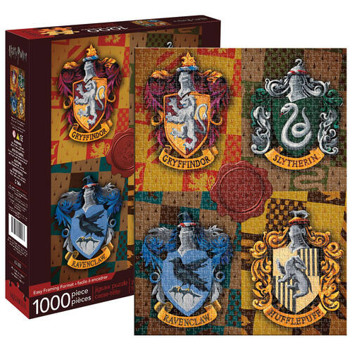 2x Aquarius Harry Potter - Crests 1000pc Puzzle