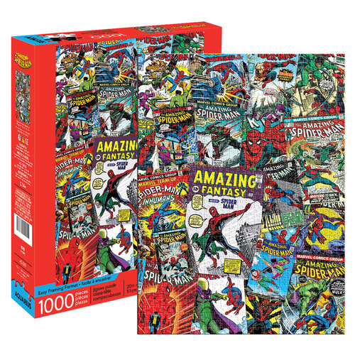 1000pc Aquarius Marvel Spiderman Jigsaw Puzzle
